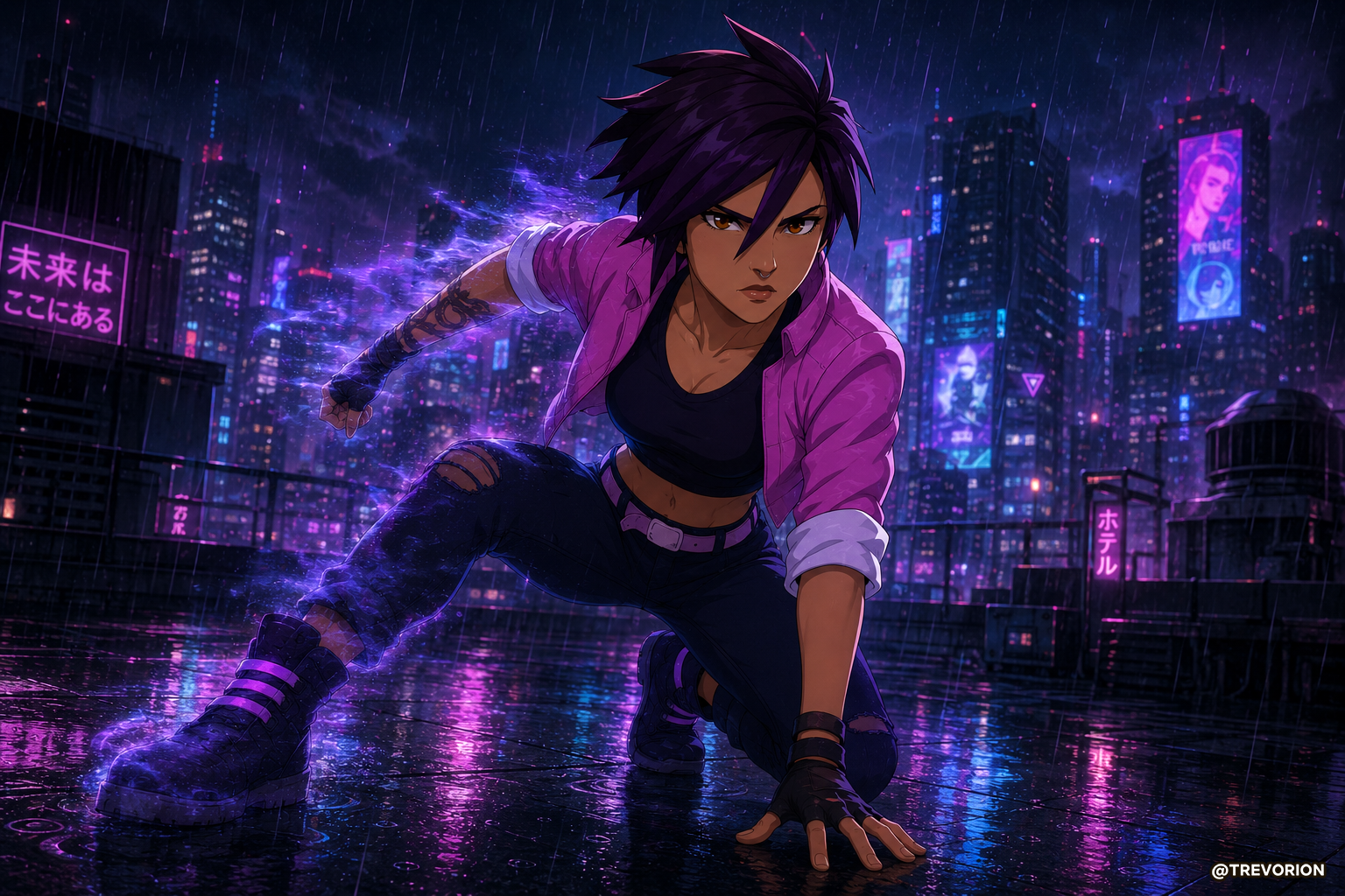 Neon Redemption 💜🌃