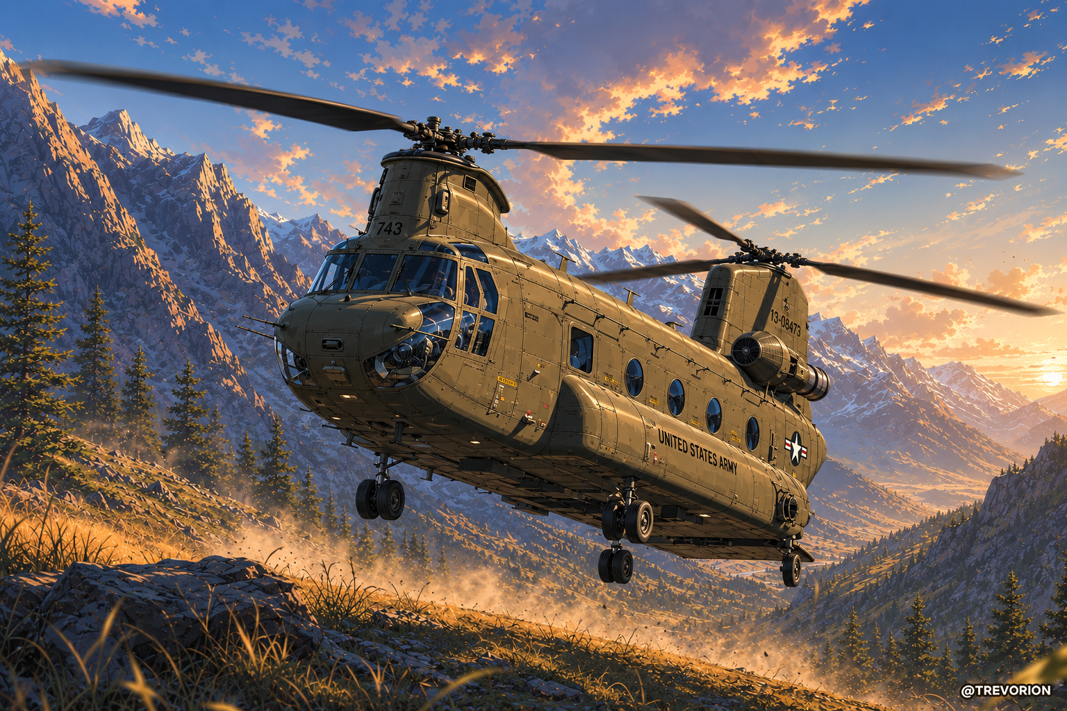 Chinook 🚁🏔️