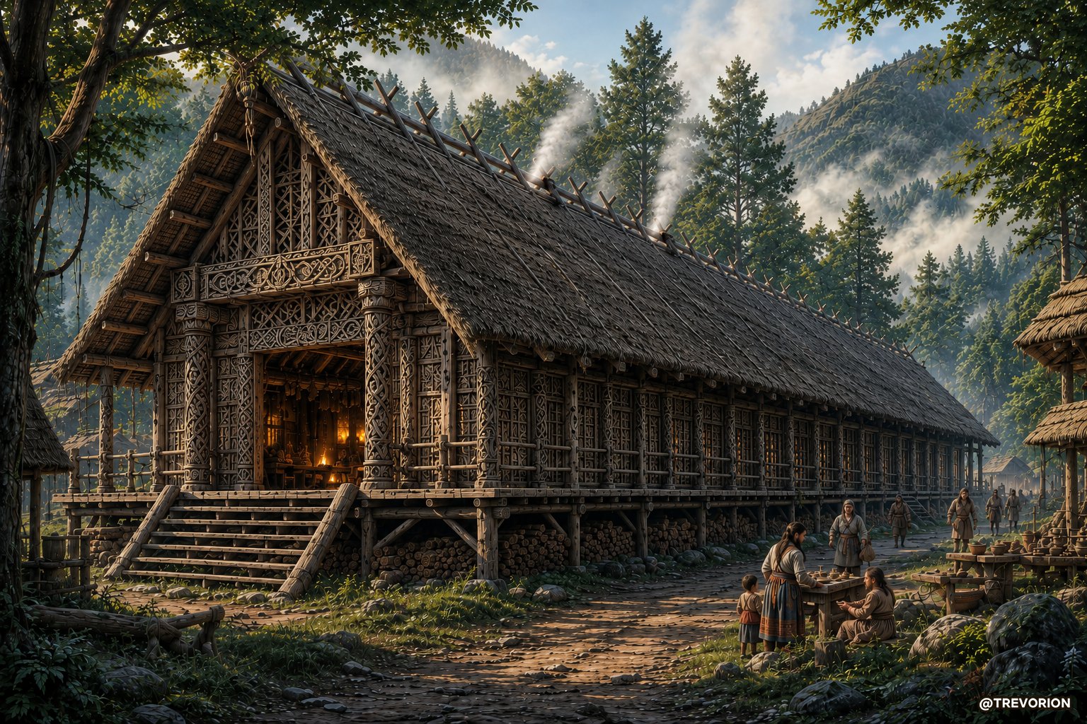 Large Longhouse 🛖🌲