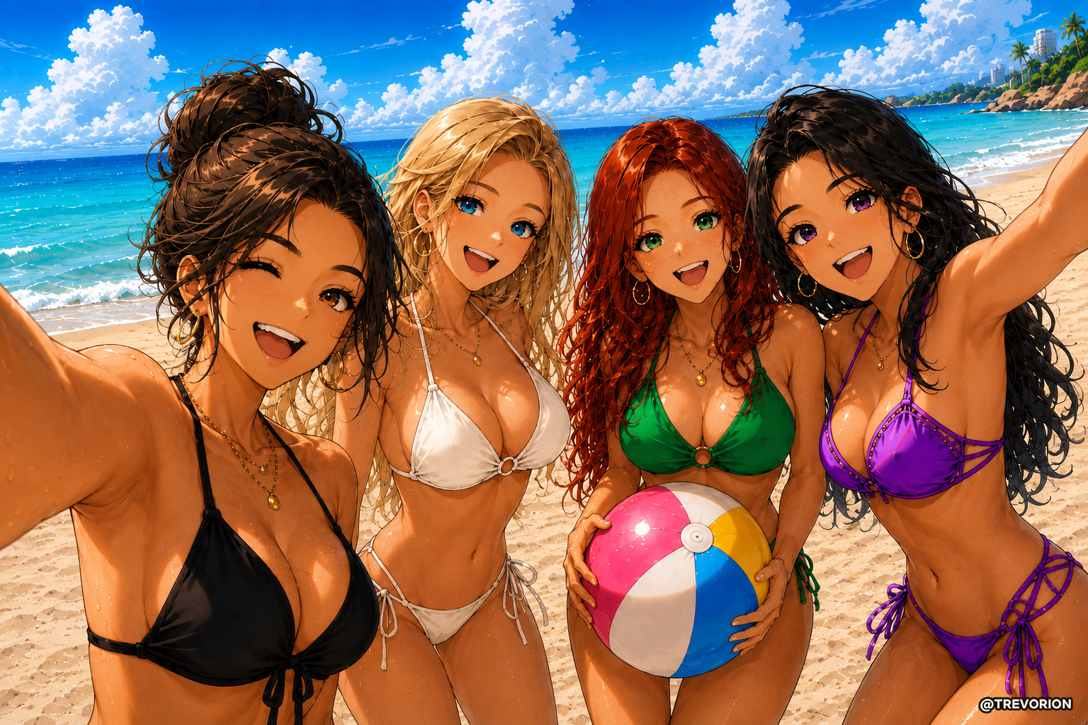 Beach Selfie 🏖️👙