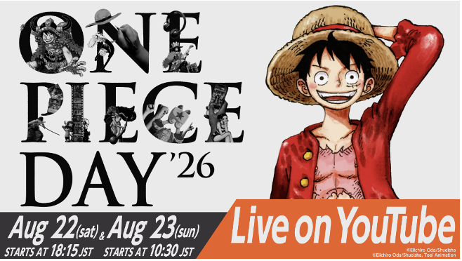 ONE PIECE DAY 2026 Sets Free Global Livestream