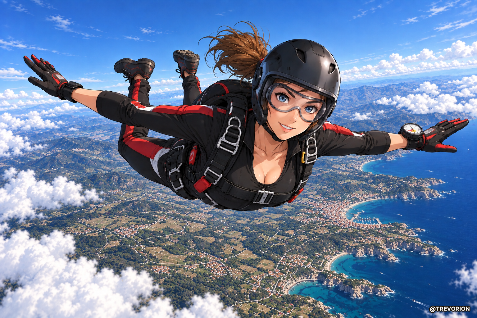 Skydiving 🪂☁️