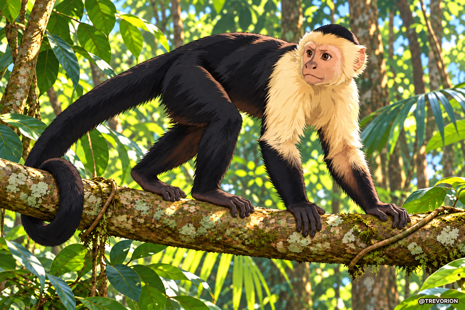 White-Faced Capuchin 🐒🌿