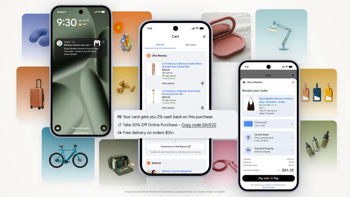 Google Launches Universal Cart Across Search and Gemini