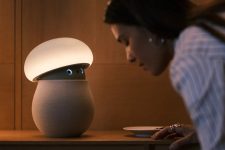 Mori AI Companion Robot Uses Movement and Sound to React