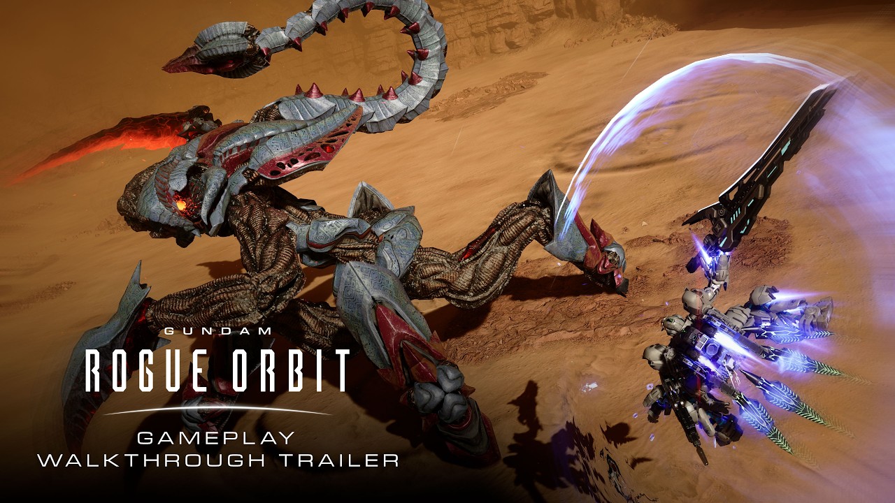 Gundam Rogue Orbit Trailer Shows Combat and Customization
