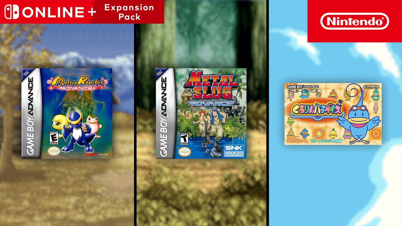 Three GBA Games Join Nintendo Classics Library